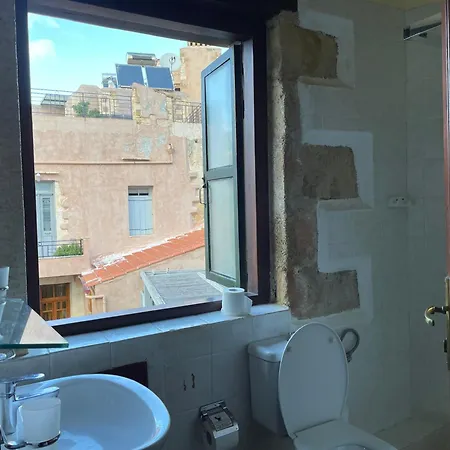 شقة Ifigenia Lux Maisonette In Oldtown And In Theriso Vilage 14 Km Outside Of Chania *